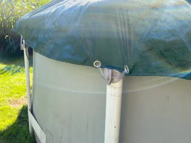 Fastening hooks for INTEX pool cover tarpaulin — Image 3 of 5