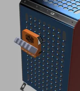 QUBE 500 USB, SDCard and MicroSDCard Holder