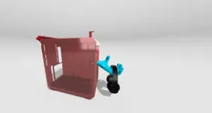 The Hand (Lowpoly) (Cooler Master Qube 500 PC case addon)