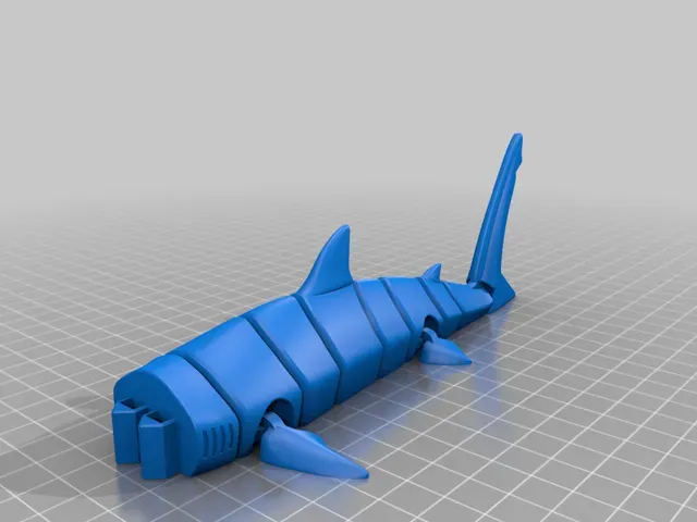 Flexi Tiger Shark (print-in-place) — Фото 4 из 20