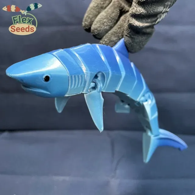Flexi Tiger Shark (print-in-place) — Фото 12 из 20