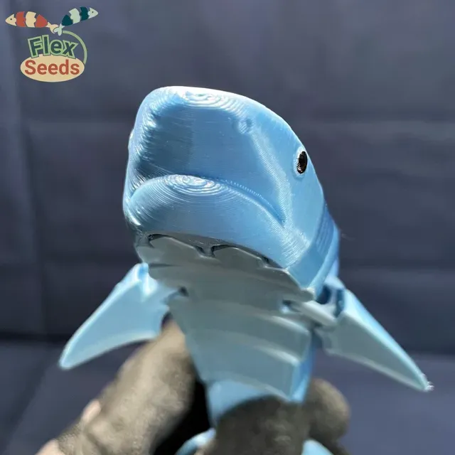 Flexi Tiger Shark (print-in-place) — Фото 13 из 20