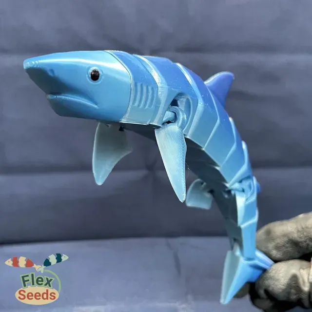 Flexi Tiger Shark (print-in-place) — Фото 19 из 20