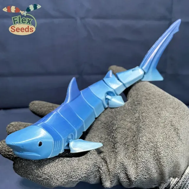 Flexi Tiger Shark (print-in-place) — Фото 14 из 20