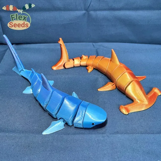 Flexi Tiger Shark (print-in-place) — Фото 16 из 20