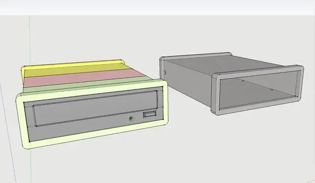 Case for 5.25" Optical Drive (using Hitachi Simpledrive board) — Фото 23 из 33