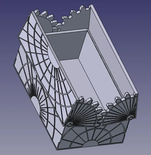 2.5” Wide Gear Lid Box (four distinct lengths)