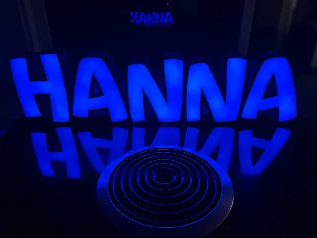 HANNA LED- Namenslampe (Name lamp) — Фото 2 из 3