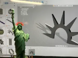 A crown for my Statue of Liberty