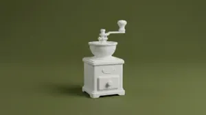 1:12 Scale Vintage Coffee Grinder