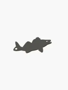 Zander Keychain – Fish Silhouette