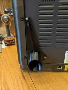 Adventurer 5M venting kit (for the non-Pro version). Easily vent to a 1.5" hose.