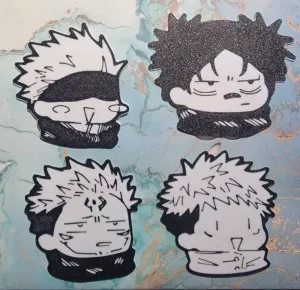 Jujutsu Jujutsu kaisen chibi gojo itadori choso sukuna 2d