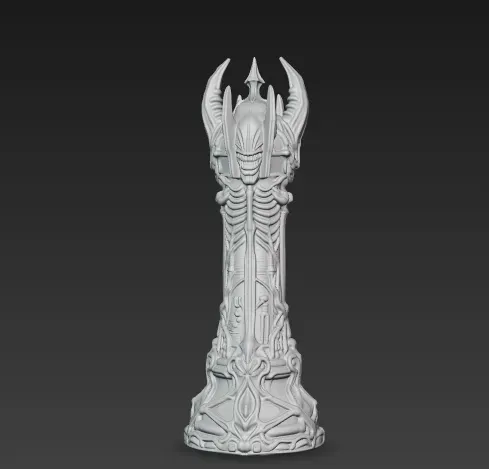 Alien Chess Set - Horror Biomechanical Xenomorph Chess Pieces — Фото 14 из 40