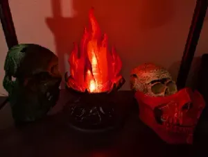 Arcane Flame Lamp – Printable LED Fantasy Light