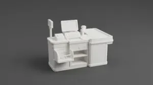 1:12 Scale Miniature Ultrasound Station
