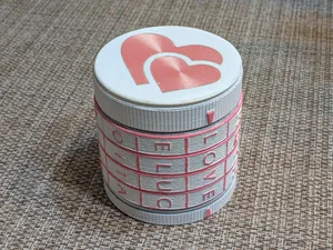 Valentine’s Mystery Cryptex: The Heart Lock