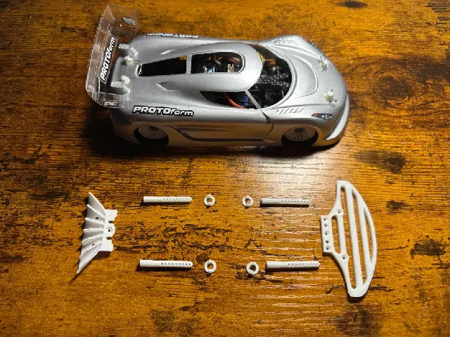 Atomic AMZ Lexan Body Mount