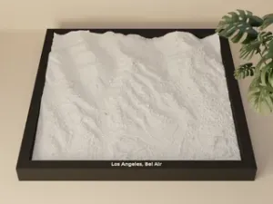 Los Angeles, Bel Air, United States - 3D Miniature