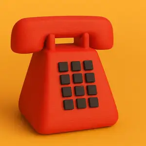 Retro Telephone (Multicolor)