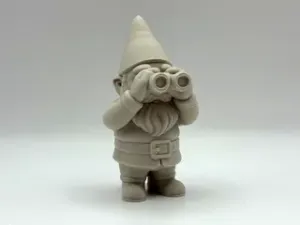Peeking Garden Gnome