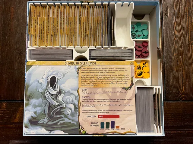 Spirit Island Insert / Organizer - Holds All Expansions Through Nature Incarnate — Фото 19 из 35