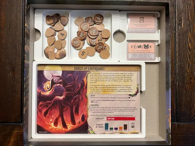 Spirit Island Insert / Organizer - Holds All Expansions Through Nature Incarnate — Фото 32 из 35