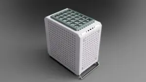 Gridfinity Top Plate for Cooler Master QUBE 500