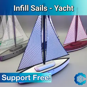 Infill Sails - Sailing Yacht (create your own patterns!)