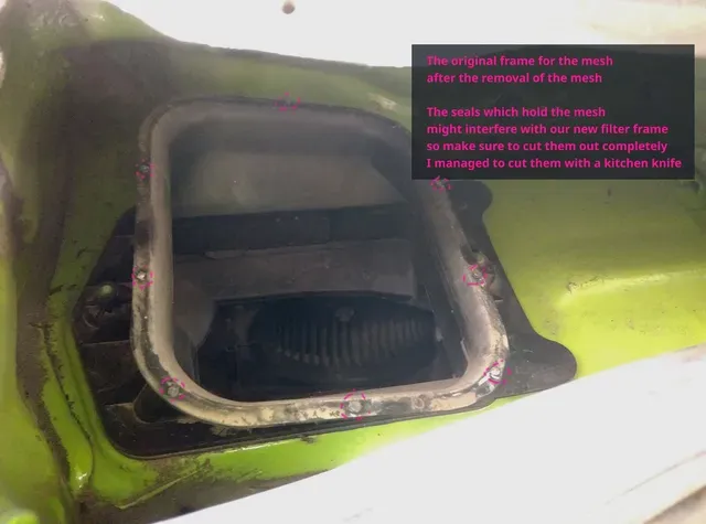 VW Lupo Cabin Filter Frame — Image 4 of 6