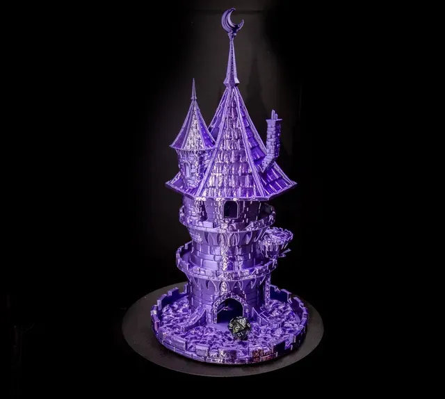 FATES END - DICE TOWER - FREE WIZARD TOWER! — Image 4 of 9