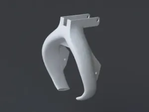 CR-10/10S/Ender3 FANG for 5015 Fan - Smooth Design