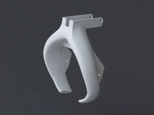 CR-10/10S/Ender3 FANG for 5015 Fan - Smooth Design