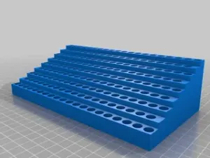 My Customized Parametric screwdriver bit holder