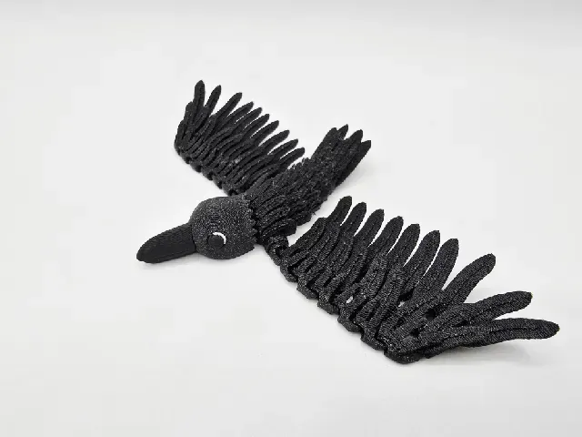 Flexi Raven Pocket Pet & Keychain Variant