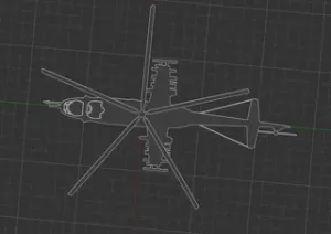 Mi 24 silhouette