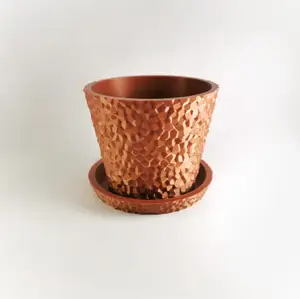 Pyrite Flowerpot with Tray