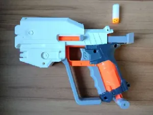 Halo Magnum Nerf Bigshock Rear Load Inline Mag Mod