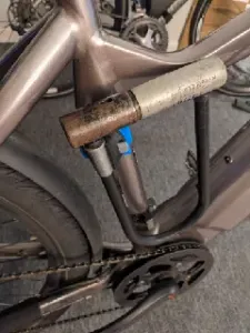 Aventon Level.2 Kryptonite U-lock mount adapter