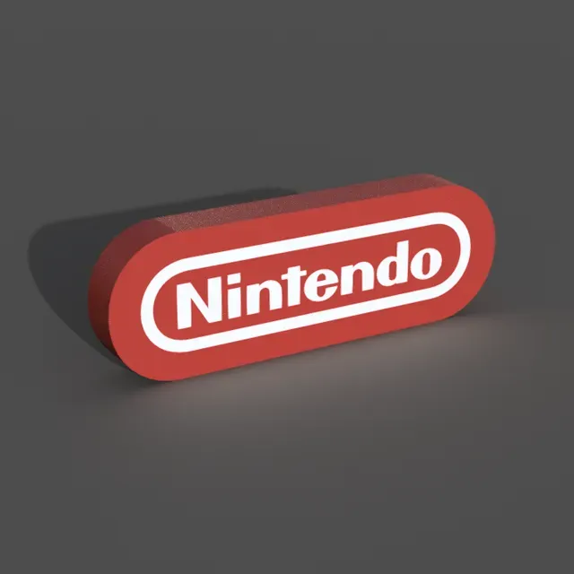 Nintendo Lightbox LED Lamp