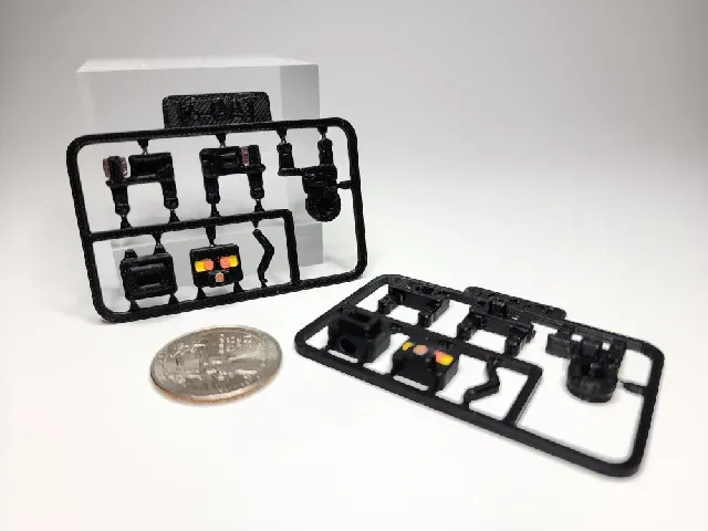 Minecraft-inspired Cat Mini Figure Kit Card/ Keychain — Фото 2 из 5