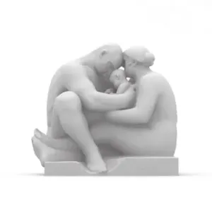 Vigeland - Man And Woman With Small Child Between Them (1917)