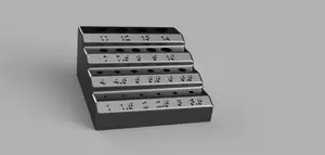 Drill bit stand 1 - 14 mm
