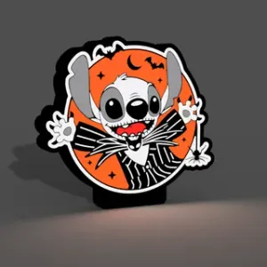 Stitch Halloween Lightbox LED Light