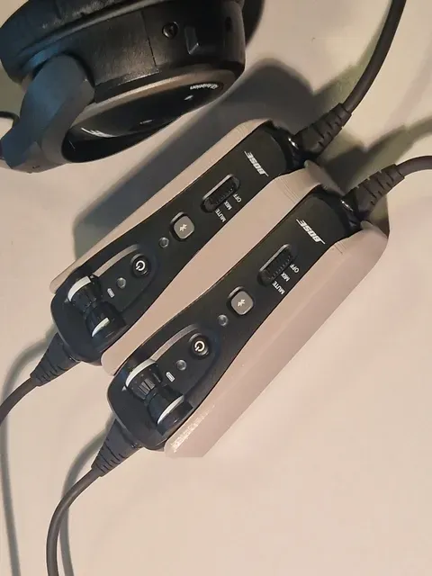 Bose A20 Aviation Headset Control Module Holder