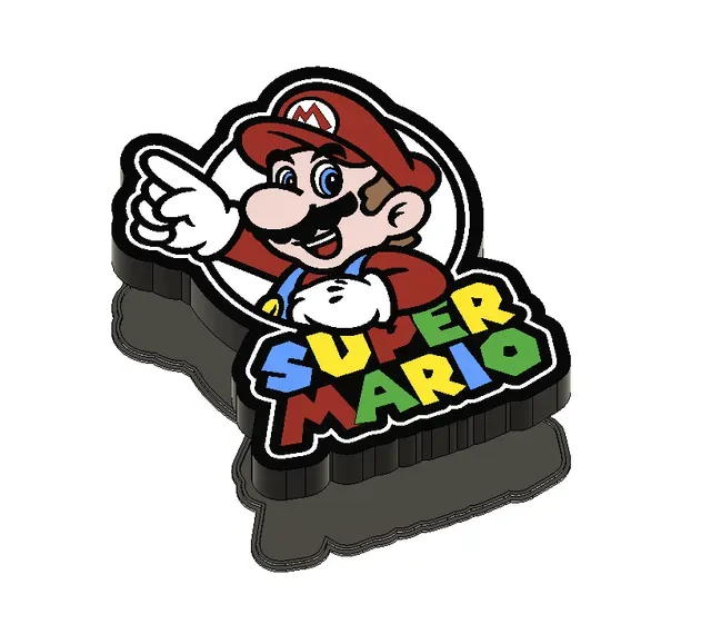 Super Mario Lightbox LED Lamp — Image 6 of 10