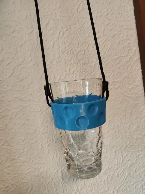 Dubbeglas Schorle Halter - Dubbeglas holder