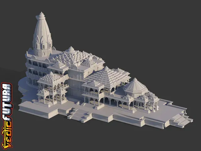 Ayodhya Ram Temple - NO SUPPORTS REQUIRED! — Фото 2 из 24