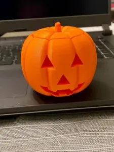 Halloween Pumpkin and Jack O'Lantern