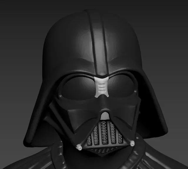Darth Vador Bust (split for multiple colors) — Фото 7 из 7